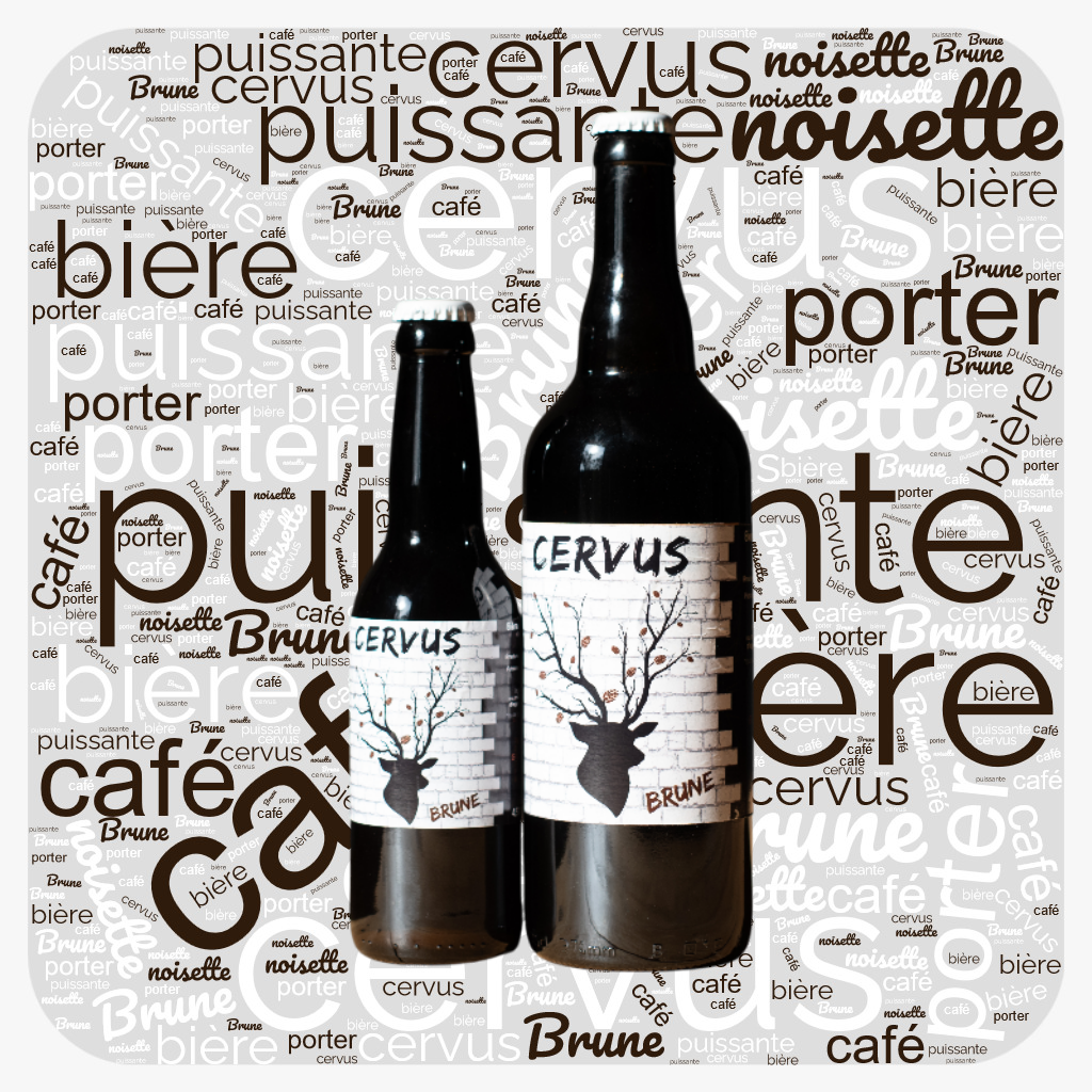 bière cervus brune